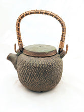 Load image into Gallery viewer, Carved Stone Moss Teapot