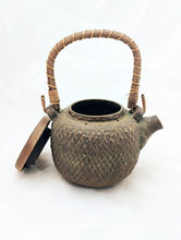 Load image into Gallery viewer, Carved Stone Moss Teapot