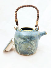 Load image into Gallery viewer, Tall Blue Flotsam Teapot