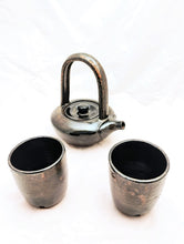 Load image into Gallery viewer, Tenmoku Tea Set