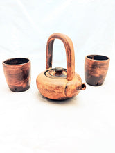 Load image into Gallery viewer, Red Shino Tea Set